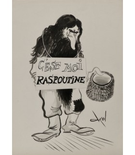 AXEL-"C'est moi Raspoutine" - Dessin de presse signé